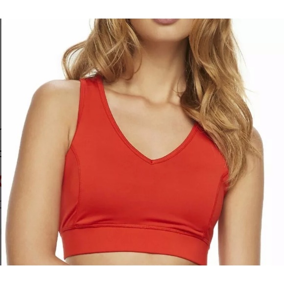 Madden NYC Juniors Metallic Racerback Bralette Bra - Picture 2 of 3